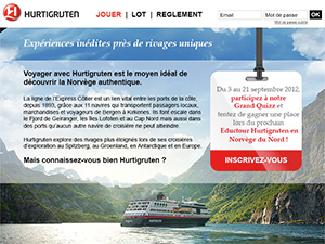 Quizz pour Hurtigruten