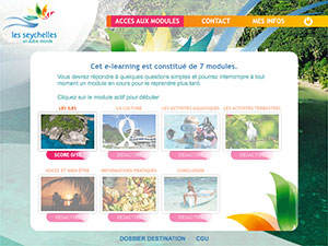 E-learning pour l'OT des Seychelles